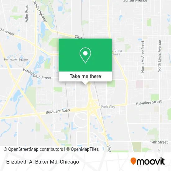 Elizabeth A. Baker Md map