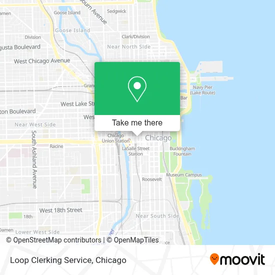 Loop Clerking Service map