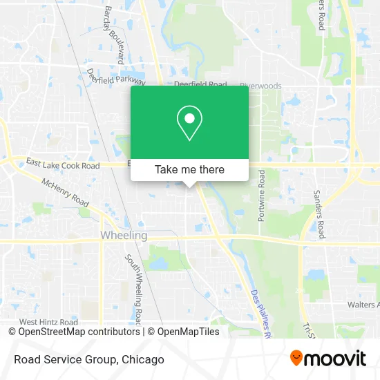 Road Service Group map