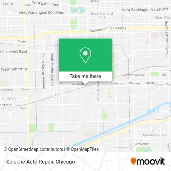Solache Auto Repair map