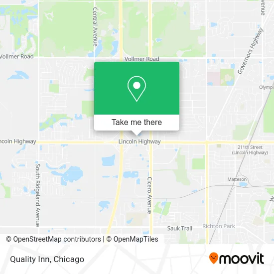 Quality Inn map