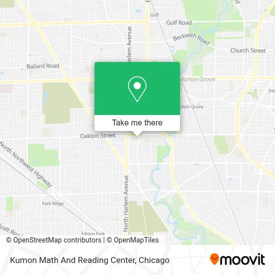 Kumon Math And Reading Center map