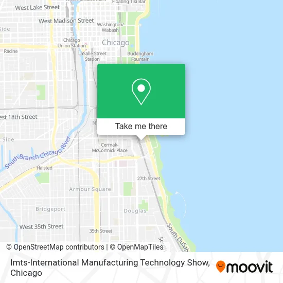 Imts-International Manufacturing Technology Show map