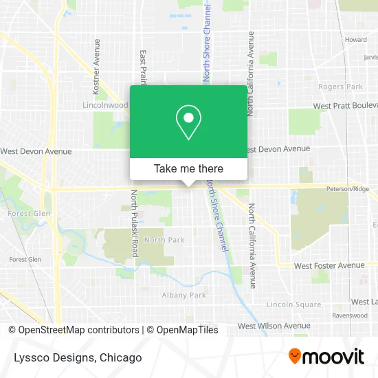 Lyssco Designs map