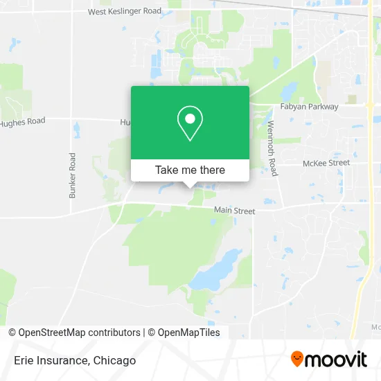 Erie Insurance map