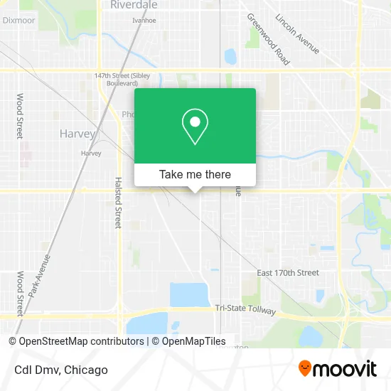 Cdl Dmv map
