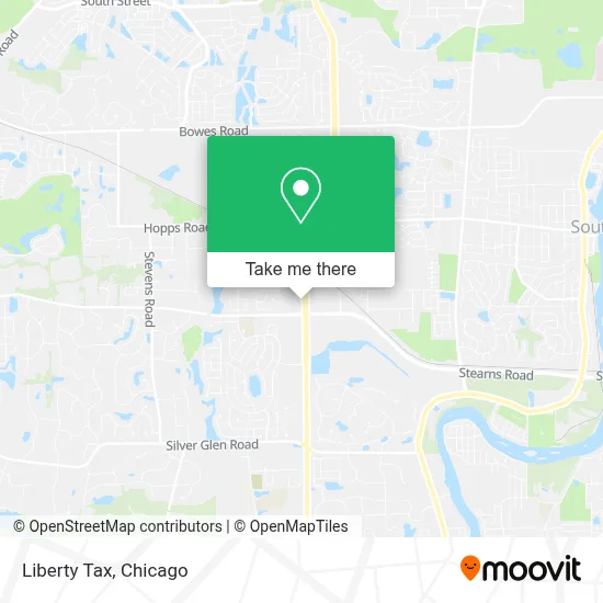 Liberty Tax map