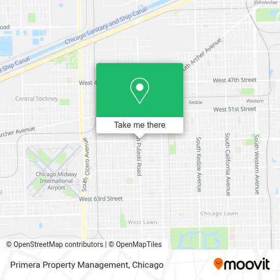 Primera Property Management map