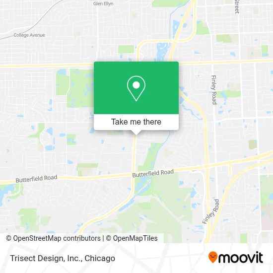 Trisect Design, Inc. map