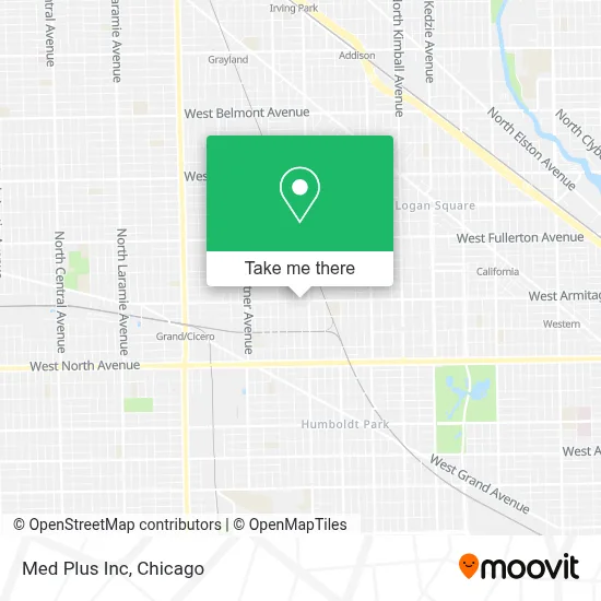 Med Plus Inc map