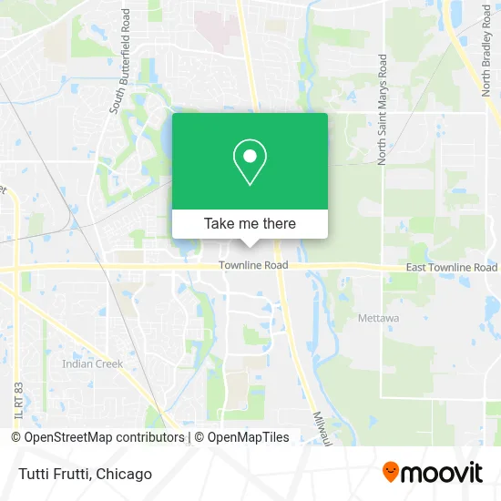 Tutti Frutti map