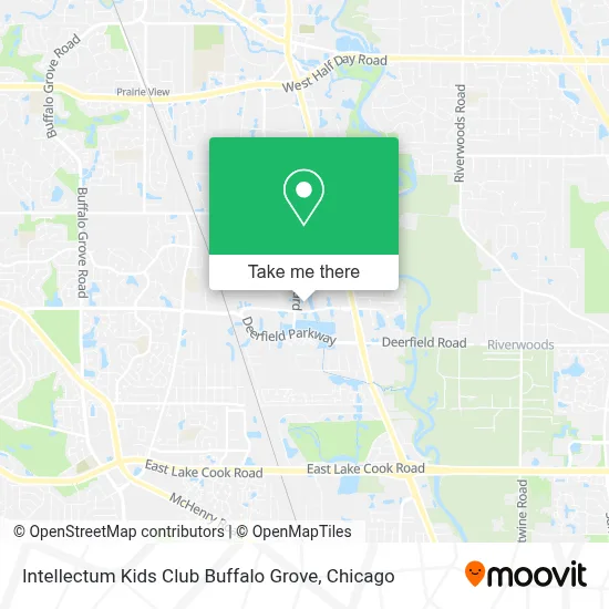 Intellectum Kids Club Buffalo Grove map