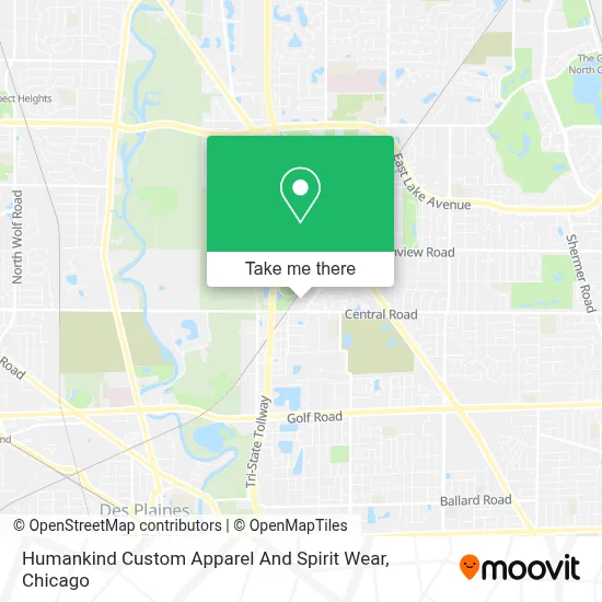 Humankind Custom Apparel And Spirit Wear map
