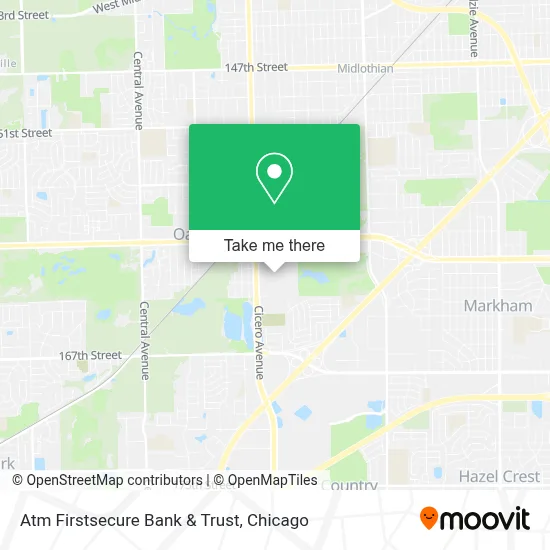 Atm Firstsecure Bank & Trust map