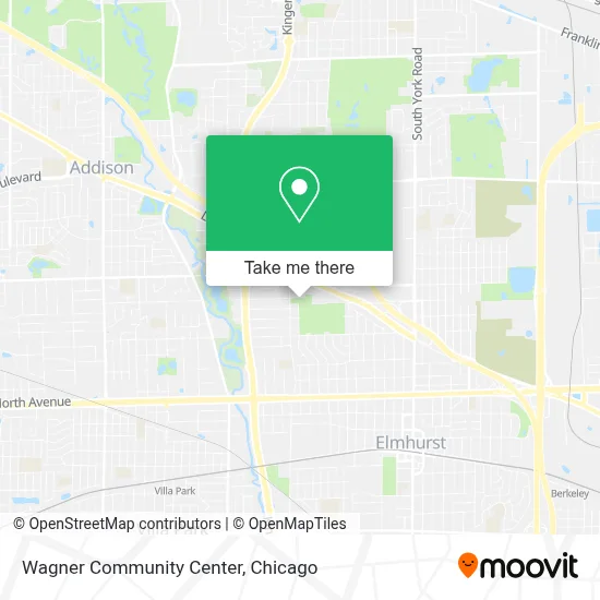 Wagner Community Center map