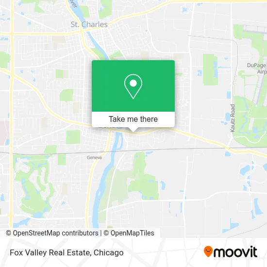 Fox Valley Real Estate map