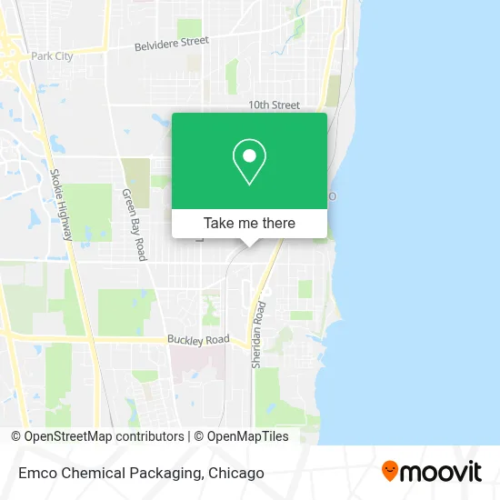 Emco Chemical Packaging map