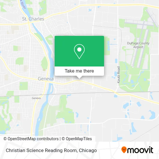 Christian Science Reading Room map
