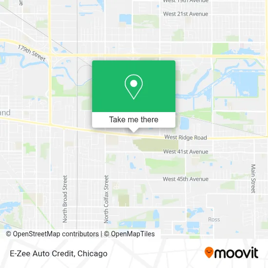 E-Zee Auto Credit map