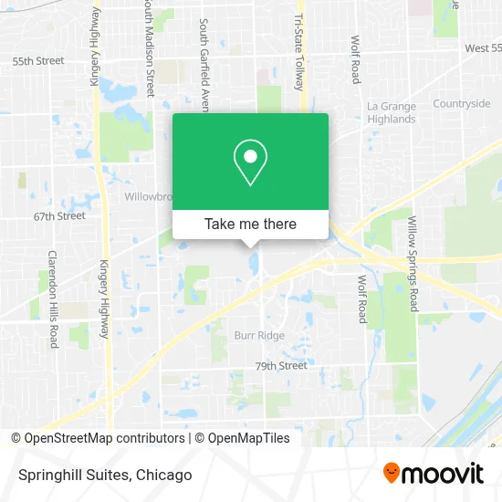 Springhill Suites map