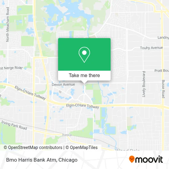 Bmo Harris Bank Atm map