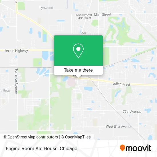 Engine Room Ale House map