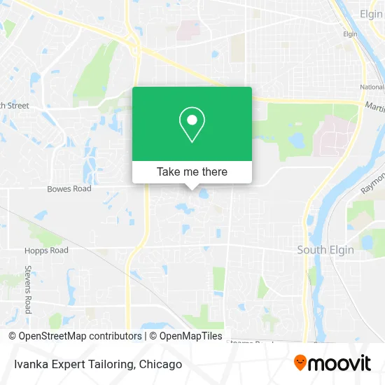Ivanka Expert Tailoring map