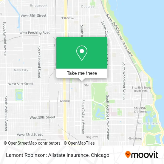 Lamont Robinson: Allstate Insurance map