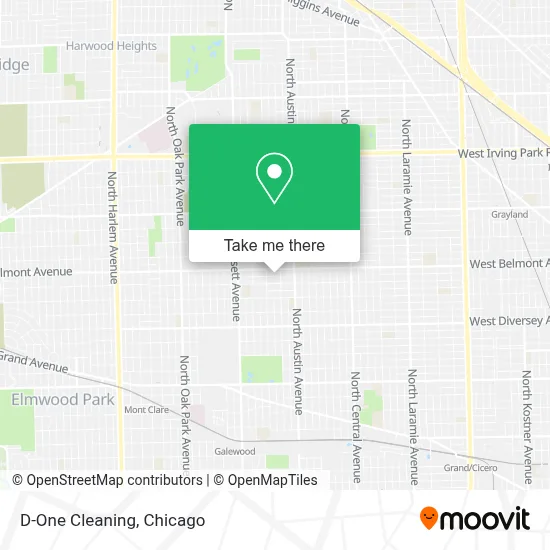 D-One Cleaning map