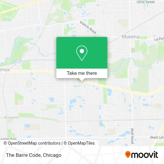 The Barre Code map