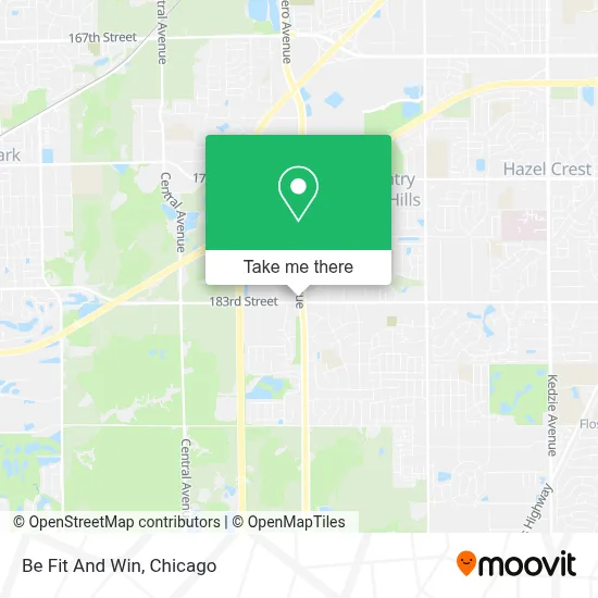 Be Fit And Win map