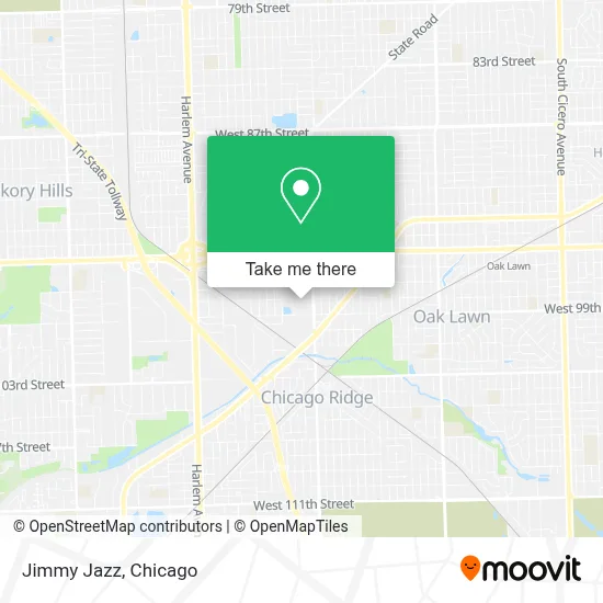 Jimmy Jazz map