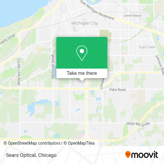 Sears Optical map