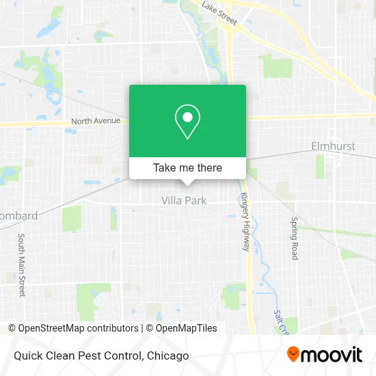 Quick Clean Pest Control map