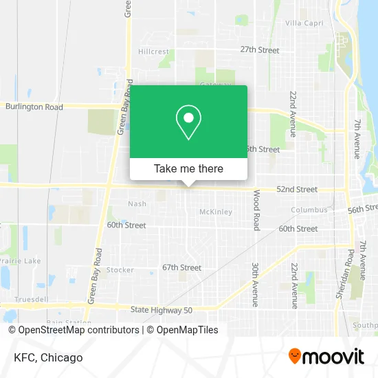 Kfc map
