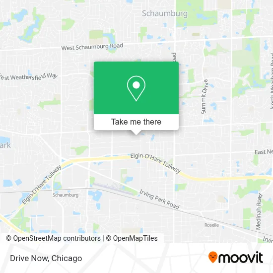 Drive Now map
