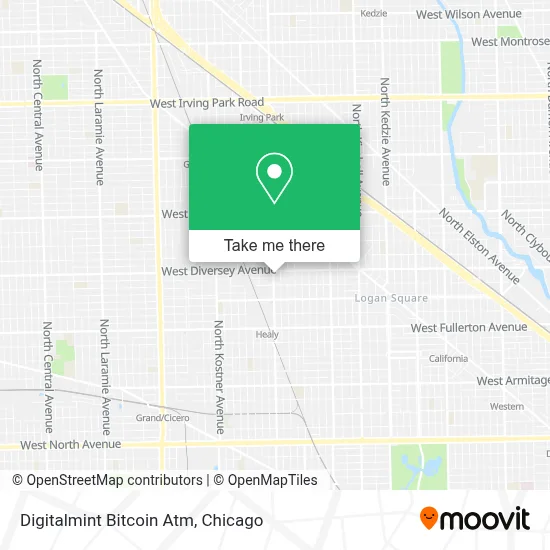 Digitalmint Bitcoin Atm map
