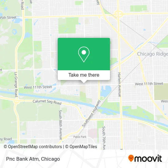 Pnc Bank Atm map