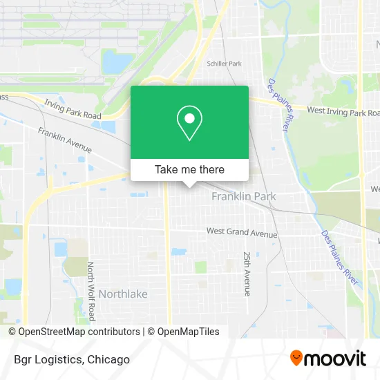 Bgr Logistics map