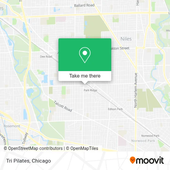 Tri Pilates map