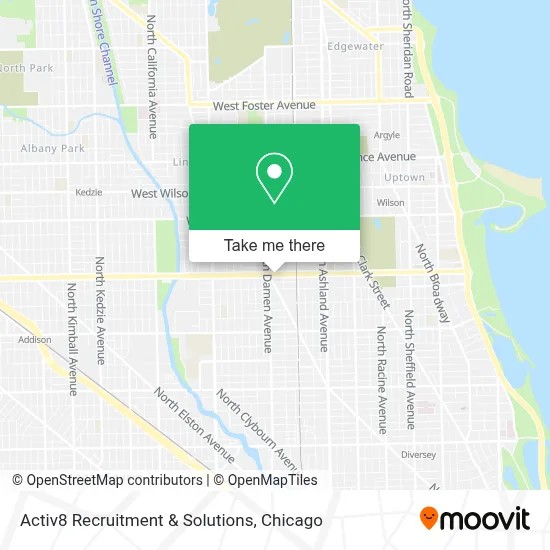 Activ8 Recruitment & Solutions map