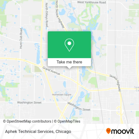 Aphek Technical Services map