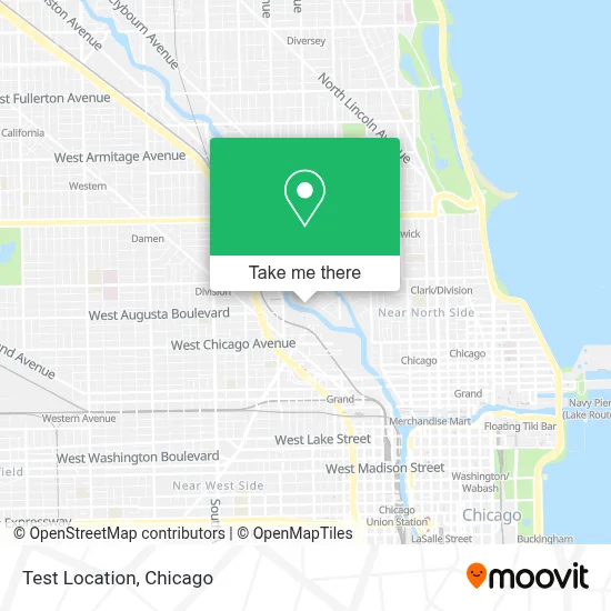 Test Location map