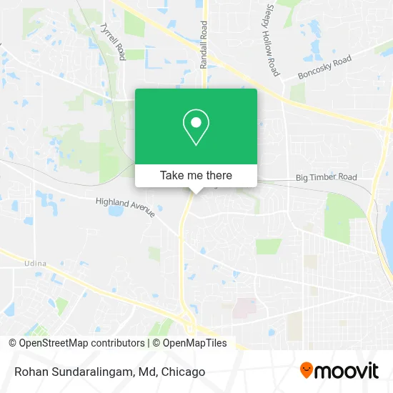 Rohan Sundaralingam, Md map