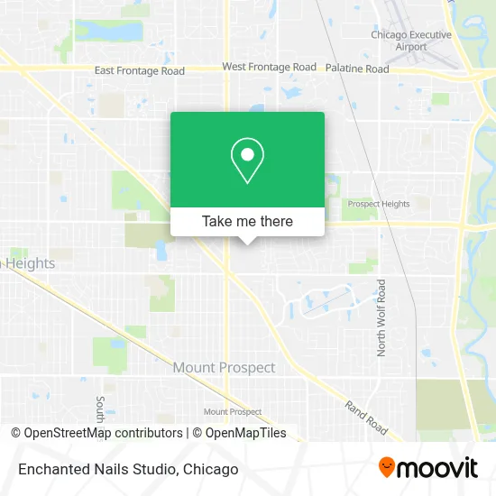 Enchanted Nails Studio map