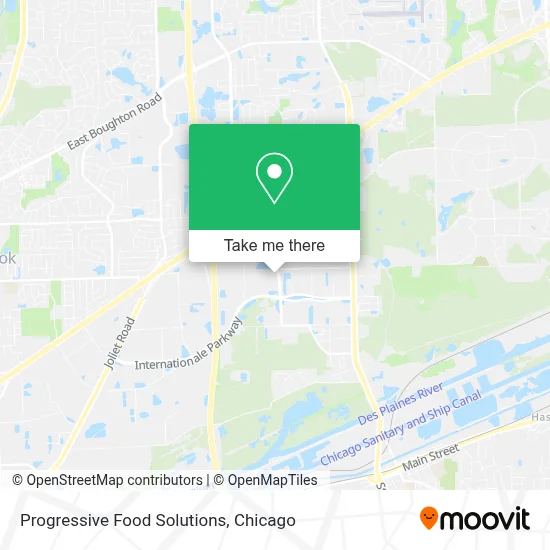 Progressive Food Solutions map