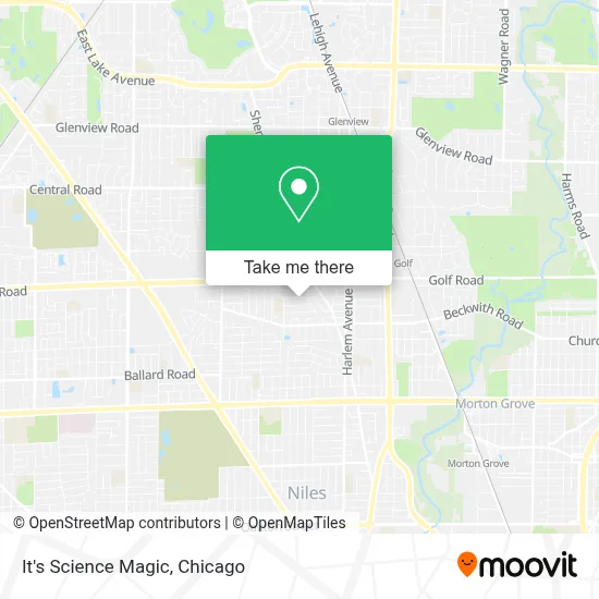 It's Science Magic map
