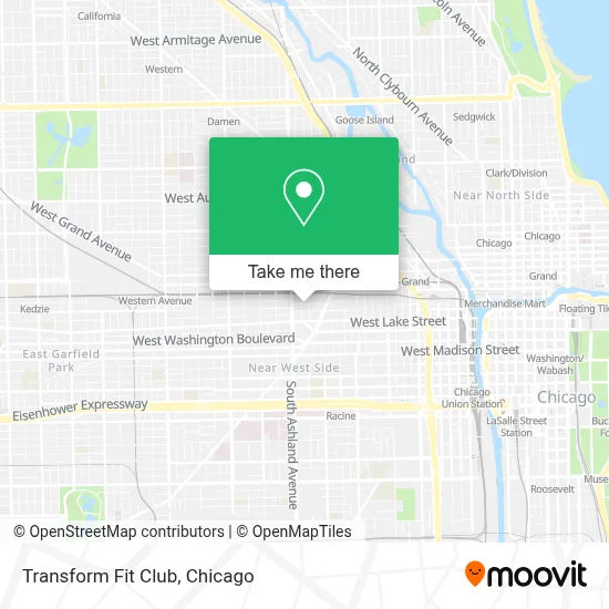 Transform Fit Club map
