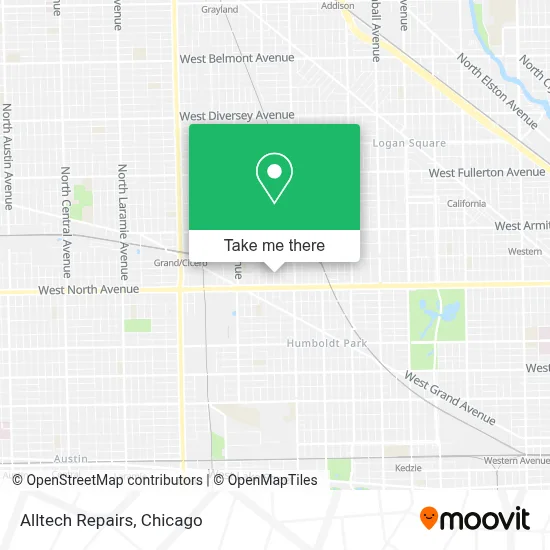 Alltech Repairs map