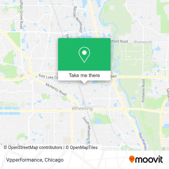 Vpperformance map